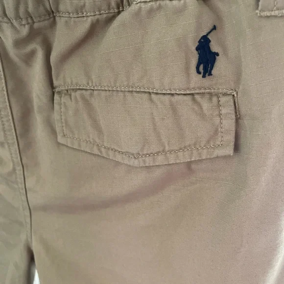 Polo RL Big Boys Tan Cargo Shorts Size 20-XL - Picture 8 of 12
